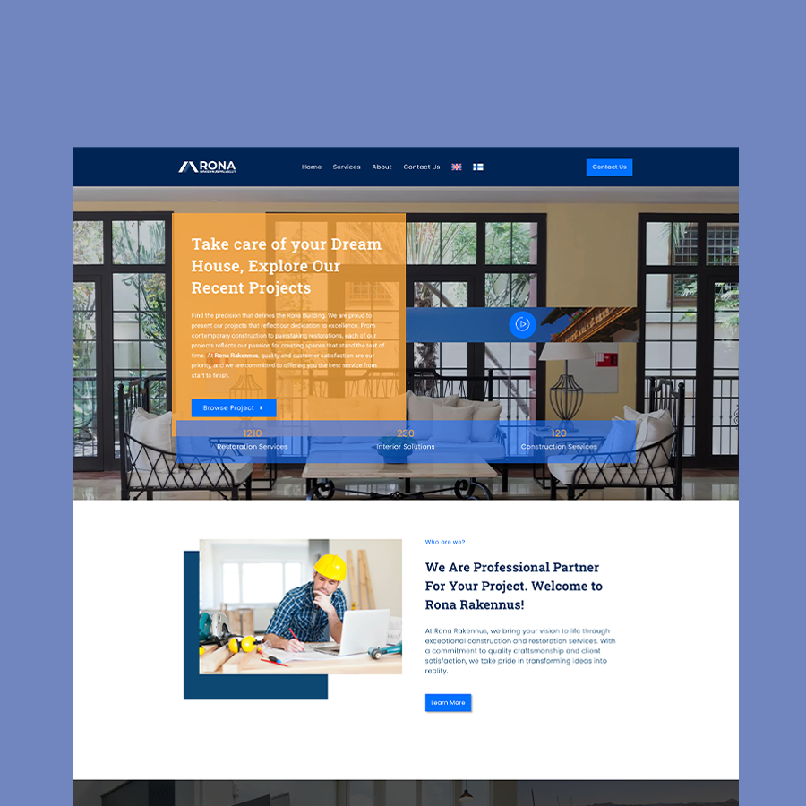 Rona Rakennus - Construction Company